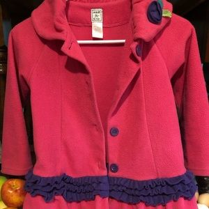 Mack & CO dark pink and purple jacket